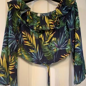 Tropical Crop Top